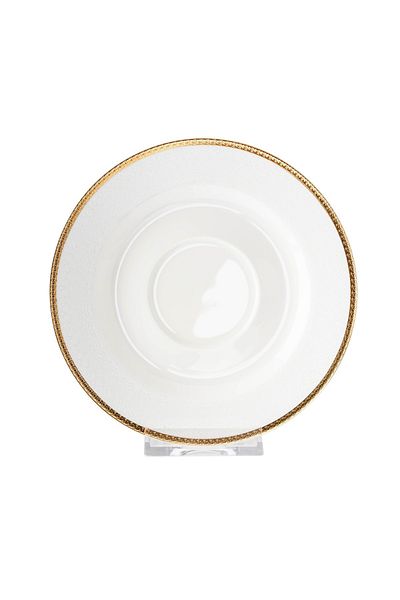 Dania Tea Cup And Saucer Set Shiny Gold
