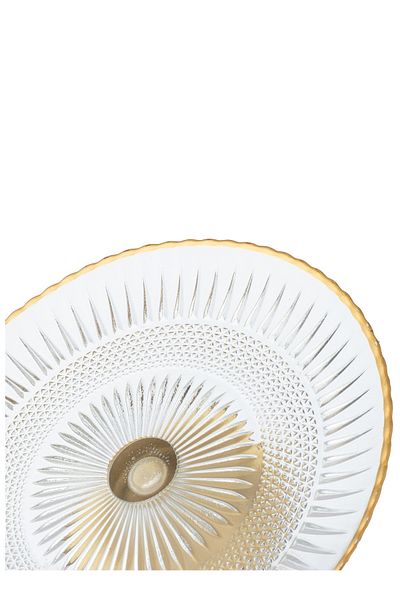 Dania A glass serving dish with a base for nuts, fruits, and all other servings