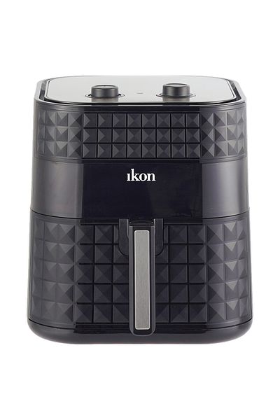 Ikon Ikon Air Fryer, 7.5 L, Black/Silver, IK-AF705Y