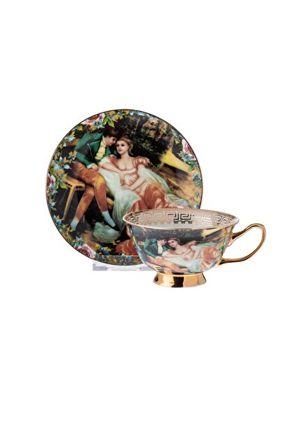 Dania طقم فنجان شاي وصحن 200 مل