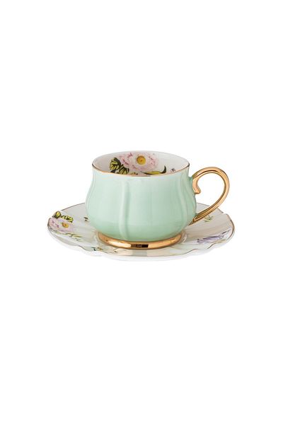 Dania 2 Piece Tea Cups And Saucers of 200 ml