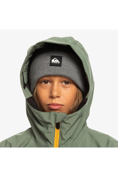 Quiksilver Steeze Youth Unisex Çocuk Yeşil Snowboard Ceketi UNISEX ÇOCUK SNOWBOARD