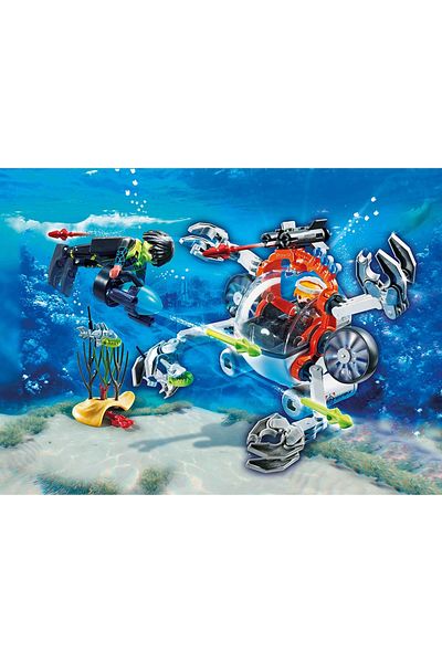 Playmobil - Echipa De Spioni Cu Submarin