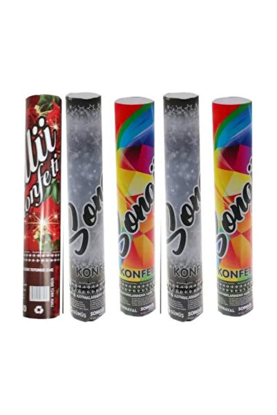 Muensu Konfeti 5 Adet Parti Düğün Nişan Nikah Kına Doğum Günü Sünnet