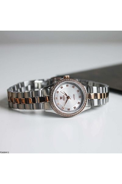Fiesta Fs 600413   Model Steel Cord Women's Wristwatch