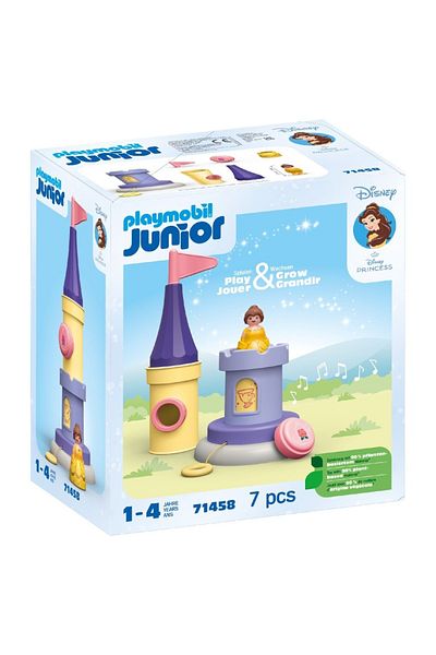 Playmobil Junior Disney - Turnul de joaca cu melodii al lui Belle