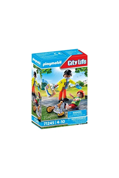 Playmobil - Paramedic Cu Pacient