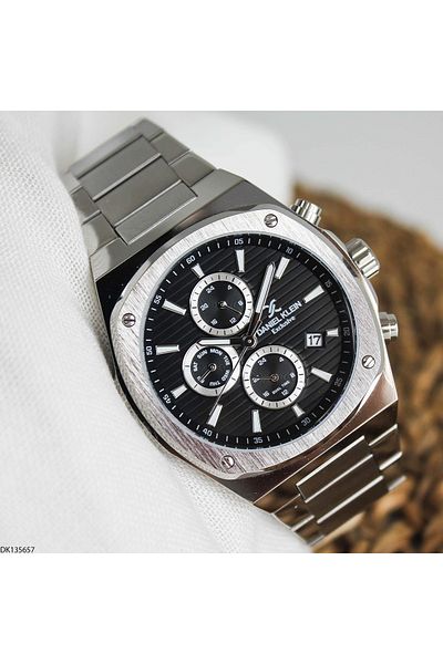 Daniel Klein Dk 135657   Steel Cord Men's Wrist Watch