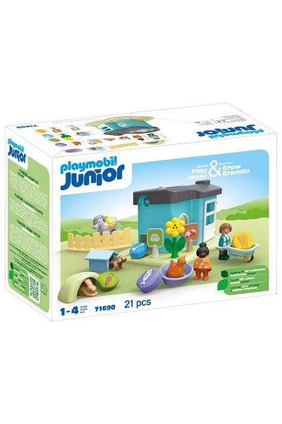Playmobil Junior - Animal cages