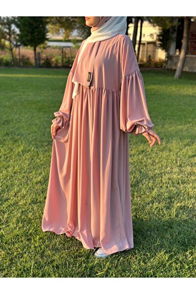 Bayram Giyim φέρας με μεταξωτό ρόμπα Medina