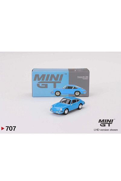 mini gt 1/64 Porsche 901 1963'Quickblau' Mgt00707