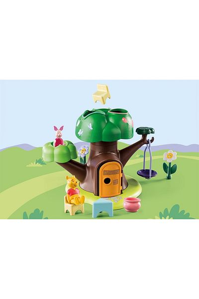 Playmobil - 1.2.3 & DISNEY: WINNIE AND PIGLET'S TREE HOUSE