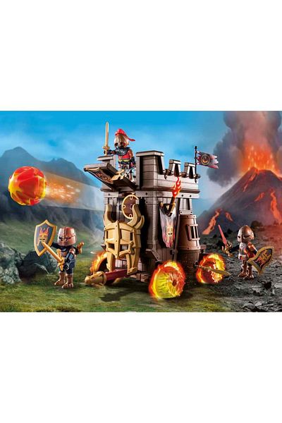 Playmobil - Trasura de lupta a atacatorilor Burnham Raiders