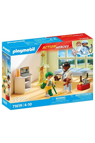 Playmobil - Pediatru cu copil si ursulet