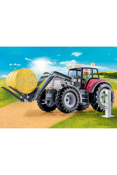 Playmobil - TRACTOR MARE CU ACCESORII