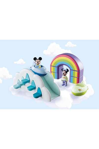 Playmobil - 1.2.3 & DISNEY: MICKEY AND MINNIE'S HOUSE IN THE CLOUDS