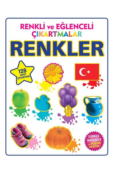Karma Kitaplar Colorful and Fun Stickers Colors