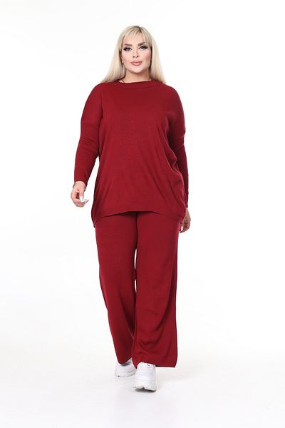 MJORA Potrivire confortabilă - Set pantaloni și tunică din tricotaje