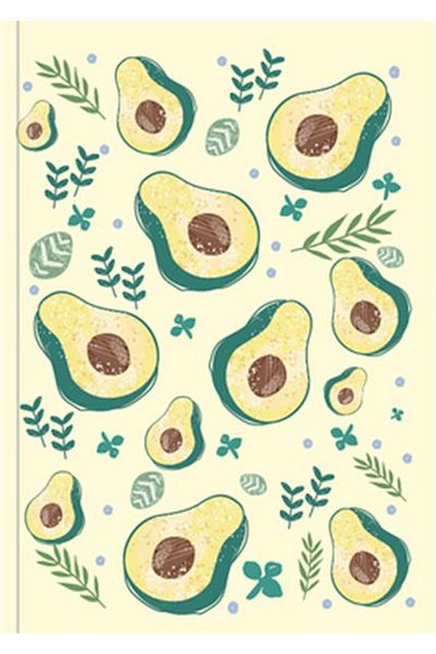 Karma Kitaplar Happy Avocado Notebook 9x15