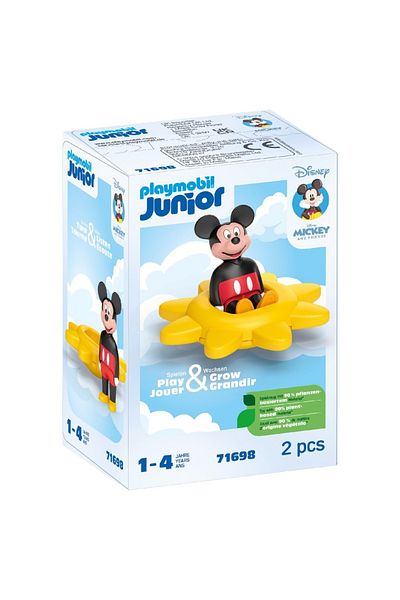 Playmobil Junior Disney - Soare rotativ cu zornaitoare Mickey