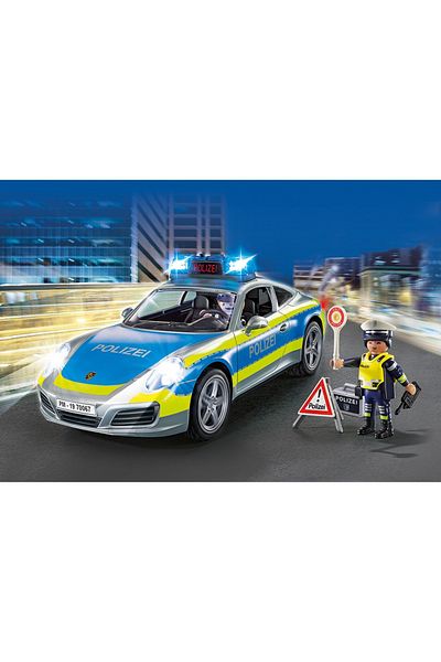 Playmobil - Porsche 911 Carrera 4S Politie