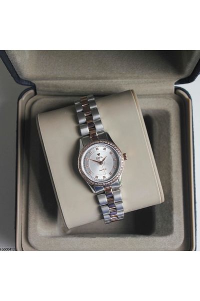 Fiesta Fs 600413   Model Steel Cord Women's Wristwatch