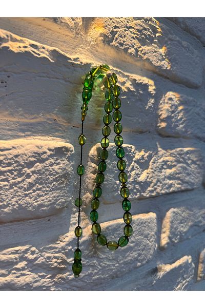 ARURTAKI Men's Gift 33 System Fire Amber Prayer Beads