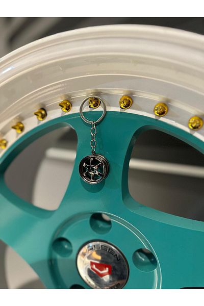 Ant Oto Detailing Black Rim Automatic Keychain