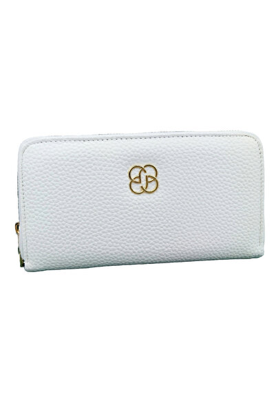 ARONA Beyaz Renkli Kadın Cüzdanı