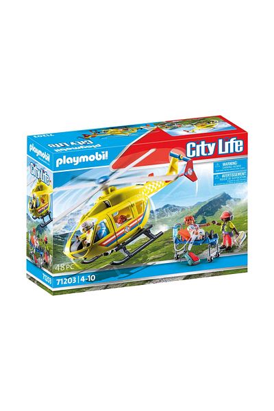 Playmobil - Elicopter Galben De Salvare