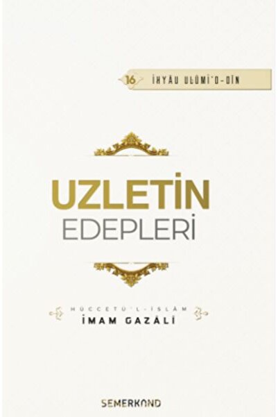 Semerkand Yayınları Uzletin Edepleri