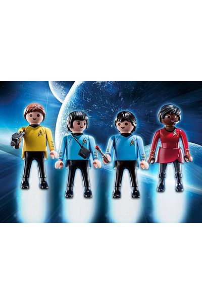 Playmobil - Set 4 Figurine De Colectie Star Trek