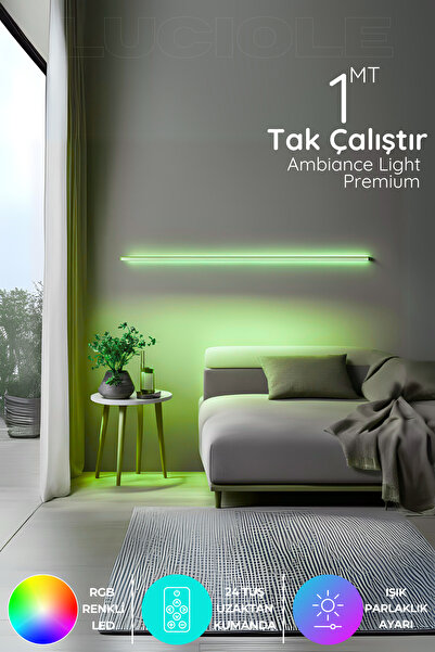 luciole Rgb Tak Çalıştır Kumandalı Led Strip Tube lambader elite