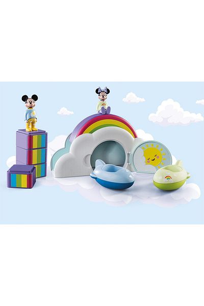 Playmobil - 1.2.3 & DISNEY: MICKEY AND MINNIE'S HOUSE IN THE CLOUDS