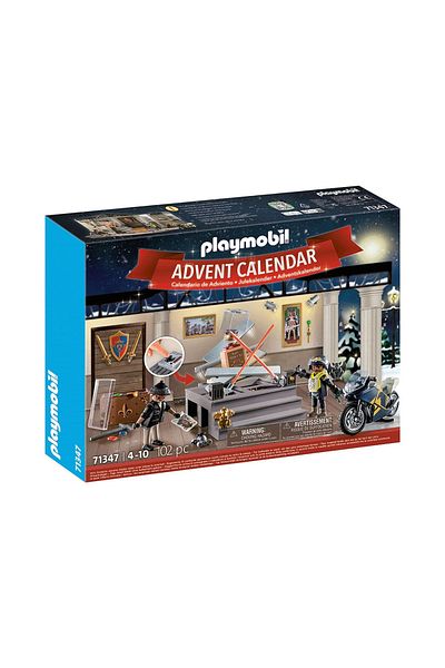 Playmobil - CALENDAR CRACIUN FURT LA MUZEUL POLITIEI