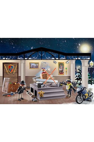 Playmobil - CALENDAR CRACIUN FURT LA MUZEUL POLITIEI