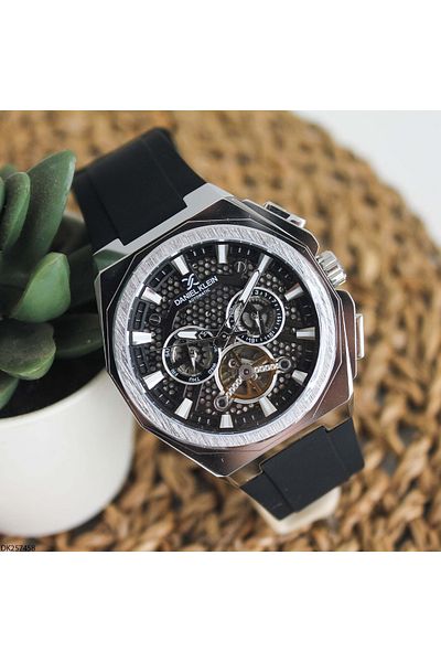 Daniel Klein Dk 257458   Automatic Men's Wrist Watch with Silicone Band