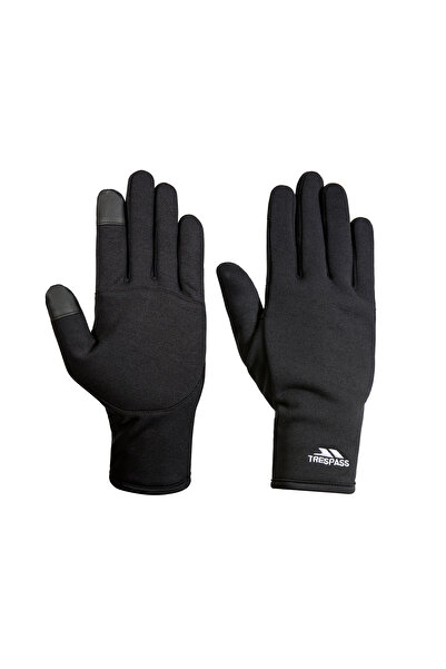 Trespass Poliner - Unisex Power Stretch Glove Unisex Siyah Eldiven UNISEX ELDİVEN