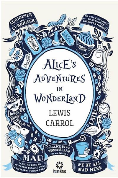 İnsan Kitap Alice's Adventures In Wonderland Hardcover
