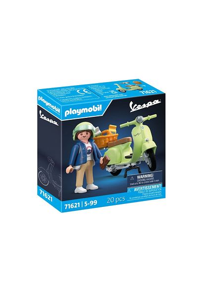 Playmobil - Vespa verde cu o femeie