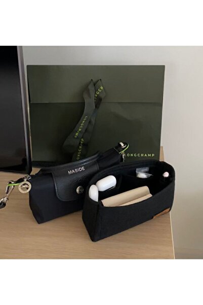 Keçelove Longchamp. Mini Pouch - Organizator din pâslă pentru geantă