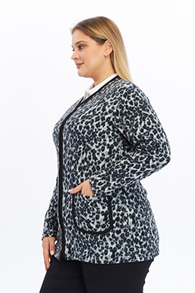 Nehir tekstil Women's Fleece Cardigan