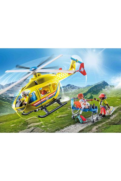 Playmobil - Elicopter Galben De Salvare
