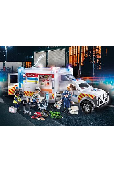 Playmobil - Ambulance With Lights And Sounds