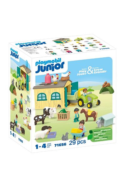 Playmobil Junior - Aventura la ferma