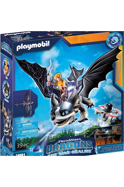 Playmobil - Dragons: Thunder si Tom
