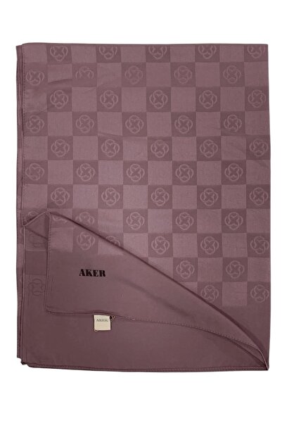 Aker Dried Rose 992 - Νέο μονόγραμμα σάλι με σχέδιο παζλ