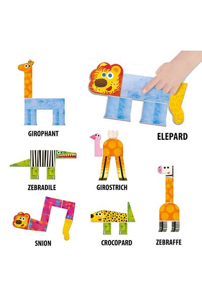 Headu - Cartonase tactile cu animale