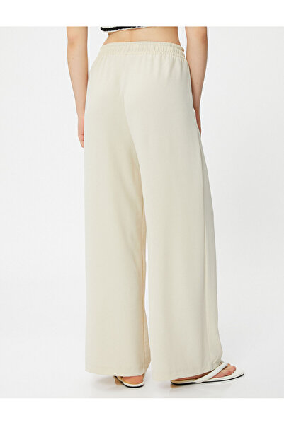 Koton Palazzo Pantolon Beli Bağlamalı