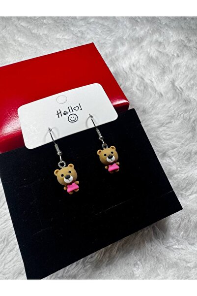 Fasion Jewelry AYICIK FİGÜRLÜ ALERJİ YAPMAZ ÇOCUK KÜPE